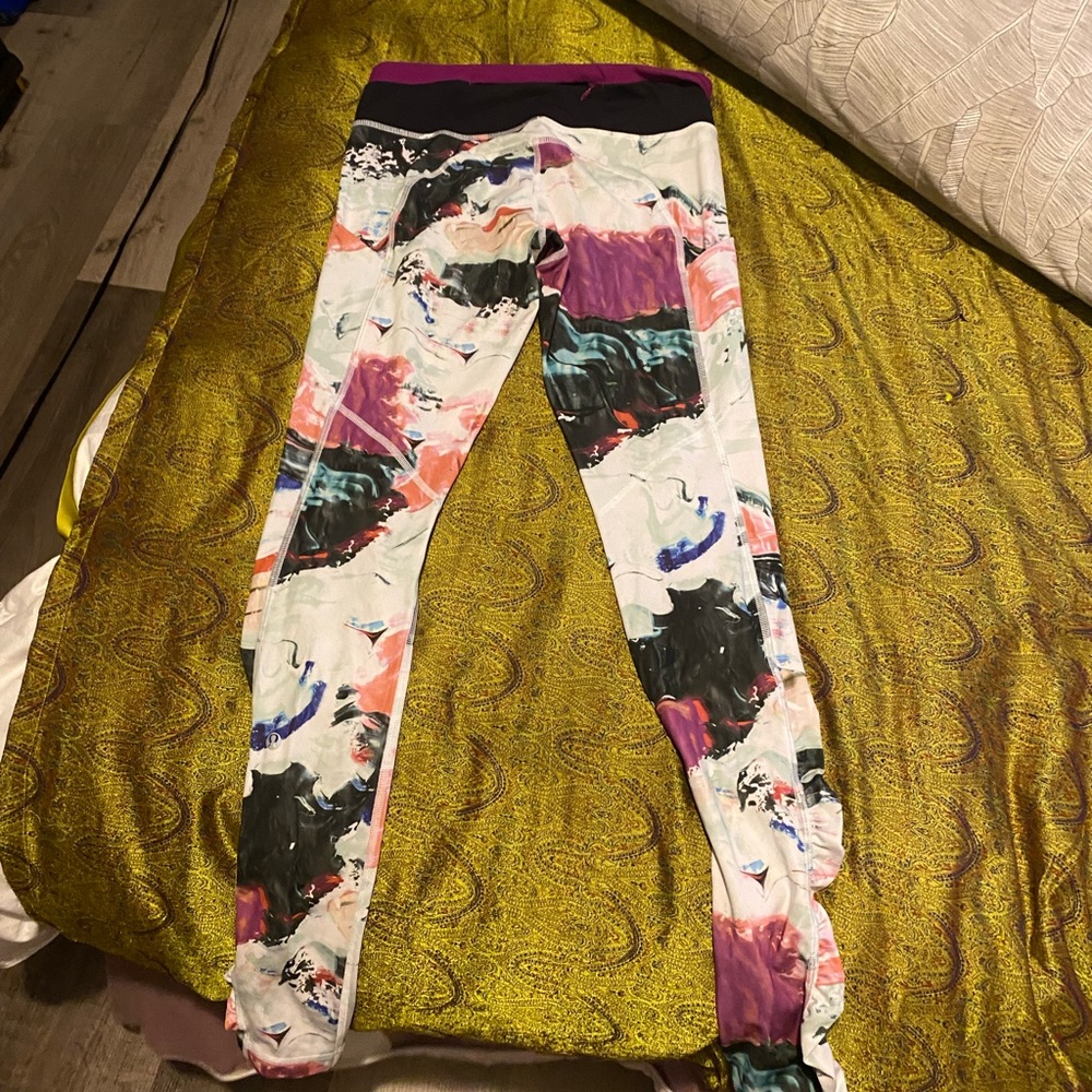 Colorful Abstract Lulumon leggings